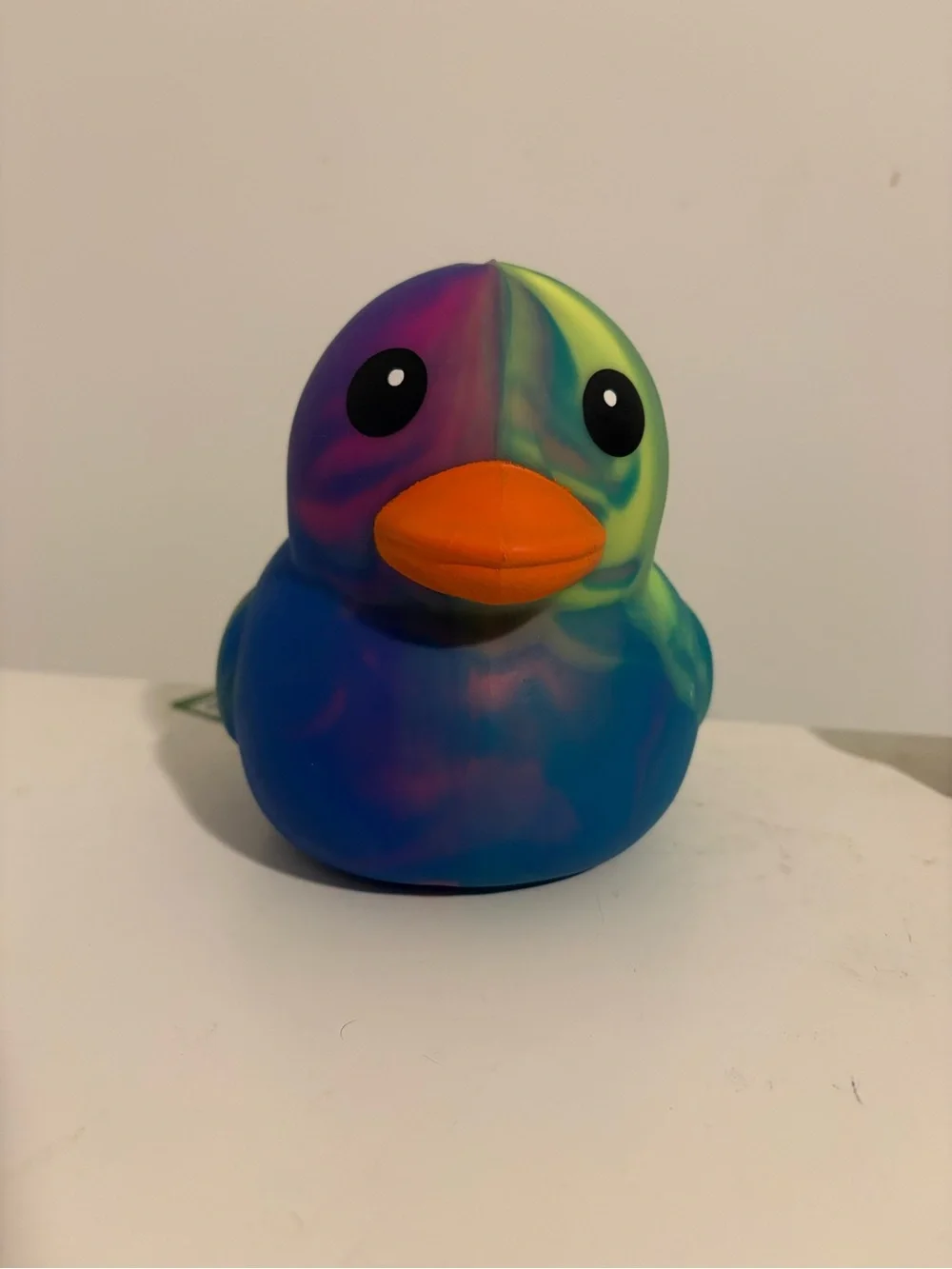 Sunny Days Jumbo Squeezy Duck – Tie-Dye Squishy Stress Relief Toy – New